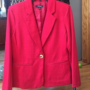 A brand new PM red blazer.